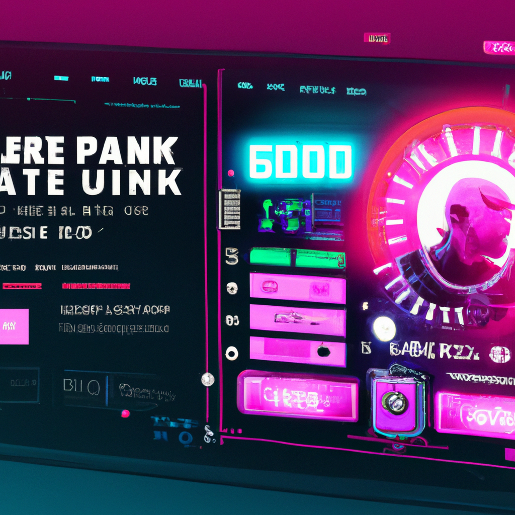 Arcadeloom hero — neon arcade scene with avatar and HUD